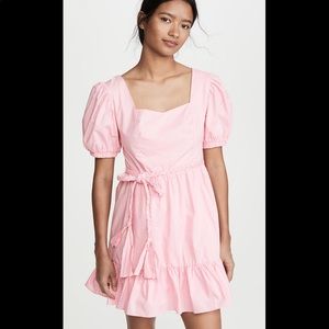 English Factory Puff Sleeve Dress